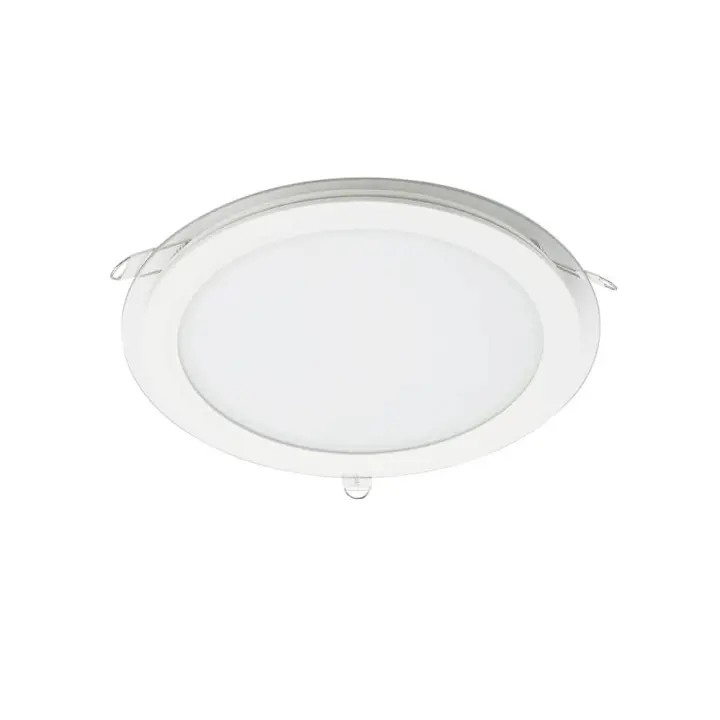 Luz empotrable LED redonda - Twin R - 24W- 4000 K - 1200 Lm - ø240 mm - Corte ø215 mm - Pack 10 unidades - AZABAK - 1
