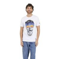 Camiseta Calavera Brave Soul 149DAVEW Blanco (White) - details 1