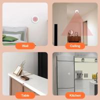 Detector De Movimiento Zigbee Tuya Sensor Pir Para Seguridad Y Monitoreo De Animales Compatible Con Alexa Sensor De Movimiento Humano ABS Blanco - details 5