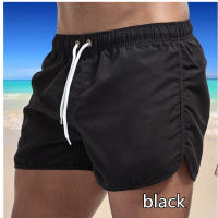 Pantalones De Baño Hombre Verano 2024 Moda Surf Low Waist Transpirables Para Playa Material Poliéster Monotono - details 12