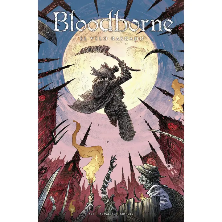 Libro Bloodborne 4. El Velo Rasgado. Editorial NORMA EDITORIAL Año 2021 Autor Ale? Kot/ Piotr Kowalski/ Brad Simpson ISBN 9788467943481 - 1