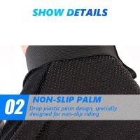 Guantes Tácticos De Medio Dedo Antideslizantes Para Hombres Y Mujeres Soporte De Muñeca Para Levantamiento De Pesas Ciclismo Deportes - details 1