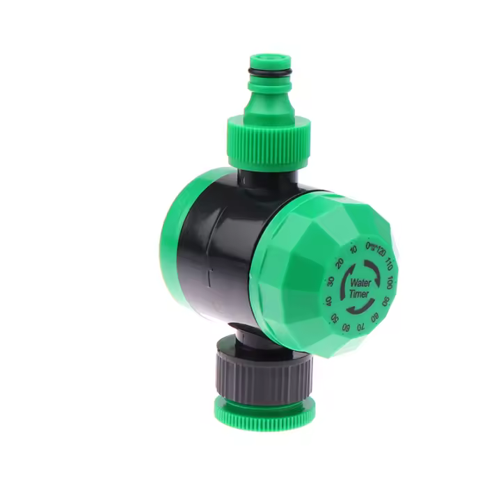 Controlador De Riego Automático Para Jardín Timer De Rociado De 2 Horas Material Plástico Ajustable Para Agricultura Y Jardinado - 1