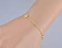 Pulsera De Cadenas Y Enlaces Lokaer Clásica Con Numeros Romanos Y Circonita Zirconia Para Mujer En Acero Titánico Joyería Charms B18019 - details 4