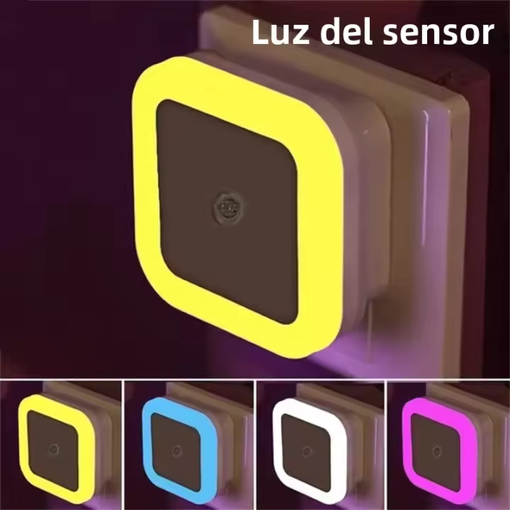 Lámpara Nocturna LED Inalámbrica Con Sensor Mini EU Enchufe Iluminación Para Habitación De Niños Decoración De Dormitorio - 1