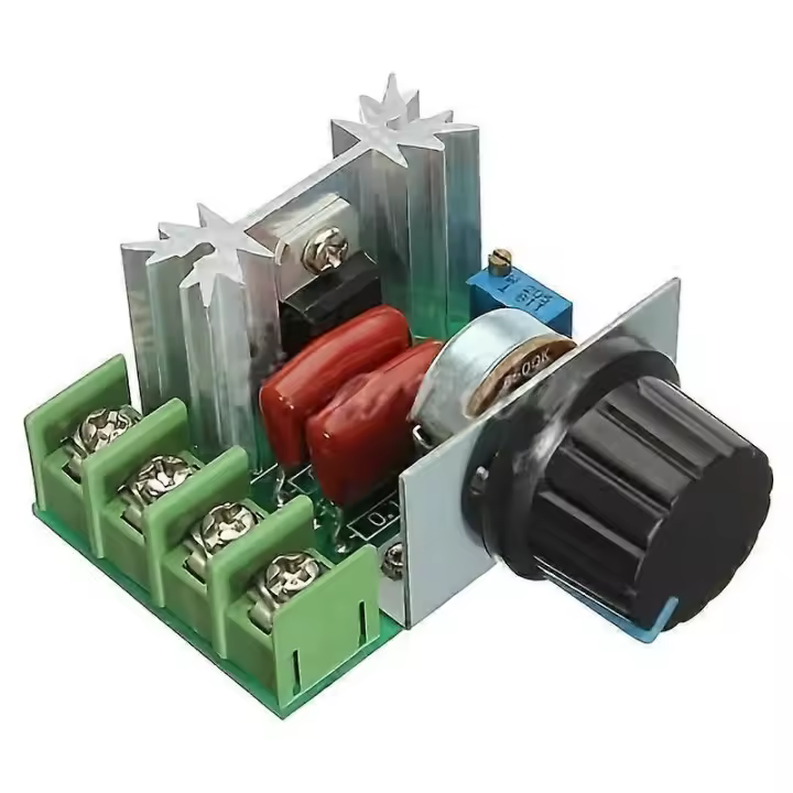 Controlador de velocidad de motor de CA de 2000 W, 50-220 V, 25 A, regulador de voltaje ajustable. - 1