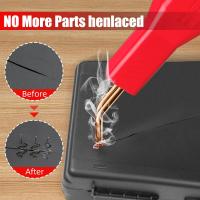 MOV-Pistola, 200 unids 50W Grapadora Caliente, Kit de reparación de parachoques del coche, Soldadura de plástico para parachoques del coche/piezas de automóviles，Calefacción, soldadura de plástico, adecuado para nailon, plástico, plástico. - details 7