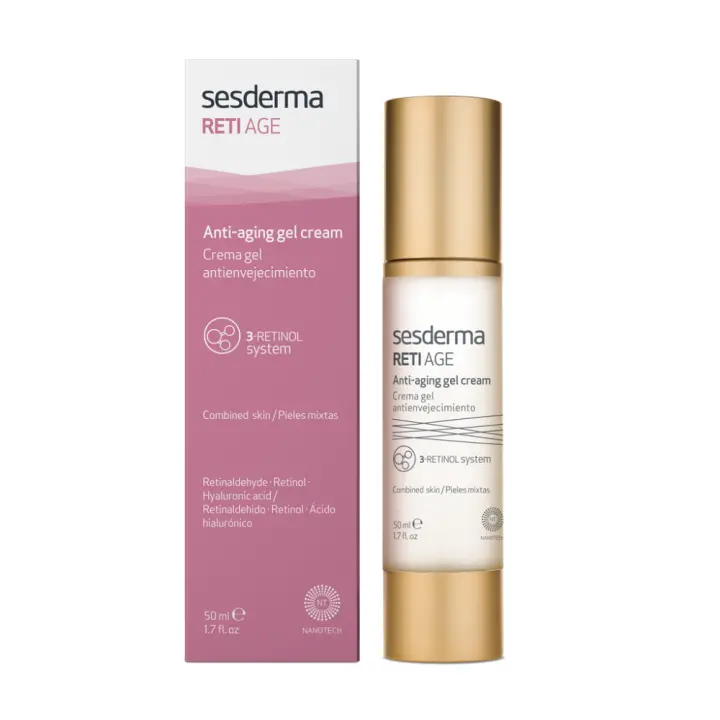 RETIAGE Crema Gel Facial Antienvejecimiento, 50 ml. - Sesderma - 1