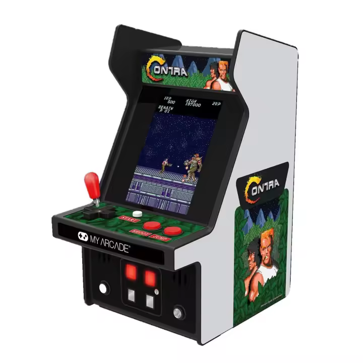 My Arcade Micro Jugador Contra Mini Cabina Retro - 1