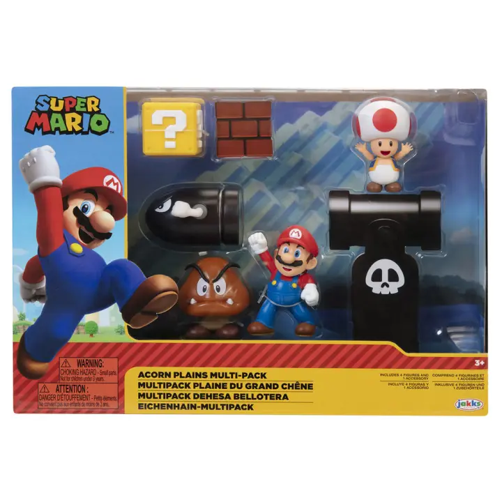 Blister diorama clasico Super Mario NintendoFigura  Coleccionable - Idea de Regalo- Mercancia Oficial - Juguetes para Niños y Adultos - Movies Fans - Muñeco para Coleccionistas y Exposición - 1