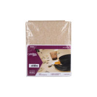 Mantel Cofan Resinado Antimanchas Beige y Blanco - details 2