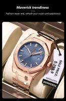 Reloj De Hombre Moda Con Correa De Aleación Y Anillo Octagonal Decorativo Movimiento De Cuarzo Alta Gama Reloj De Negocios - details 2