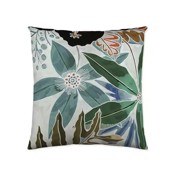 FUNDA DE COJIN VACIO 100% ALGODÓN SORELA 50x50 CM NATURALS FABRICADO EN ESPAÑA - 1
