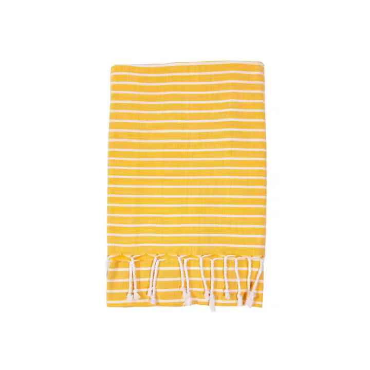SUN & SURF Fouta de Playa Individual 100% Algodón 90x170 cm - Toalla Ligera y Versátil Tipo Pareo - 1