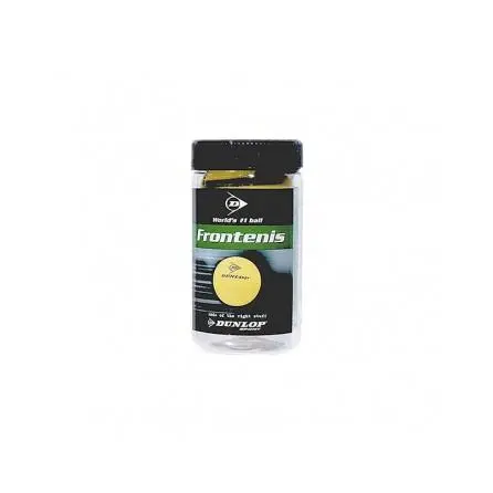 Dunlop Bote 2 Pelotas Frontenis Amarillo Limon Alta Calidad - 1