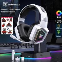 Auricular De Juego ONIKUMA GT806 Con Micrófono En Tres Modos Para PS4 PC Móviles 2.4GHz Inalámbrico 5.3 Auricular De Juego - details 1