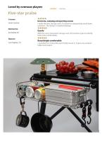 Estante De Aluminio Plegable Para Mesa De Camping Con Almacenamiento Y Red Mesh Colgante Expansión IGT Soporte Para Mesa Exterior - details 8