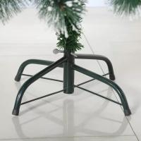 Árbol de Navidad de pino, decoración navideña, árbol de nieve, fácil montaje, altura 60cm 90cm 120cm 150cm 180cm 210cm, verde, verde con nieve y blanco，Árbol de Navidad Artificial, Material PVC Aguja de Pino, Hogar Decoración para Navidad - details 5