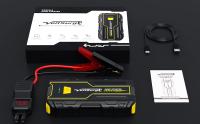 M01 Arrancador de Coches 4000A, 12V Arrancador de Baterias de Coches (para 5.5L Disésel o 7.0L Gas), Jump Starter con 2.5 Inch Pantalla LCD, Clips de Seguridad Inteligentes, Luz LED - details 7