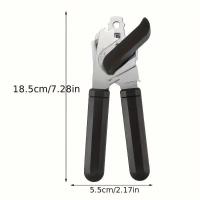 Abrebotellas Manual De Mano Ergonómica Con Borde Liso En Acero Inoxidable Alimenticio Para Cocina Y Restaurante - details 4