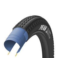 Pneumático De Bicicleta Goodyear Peak SL Race 29x2.25 Tuboless 120TPI Anti-Abrasión Para MTB XC Off-Road Color Negro/Tan - details 10