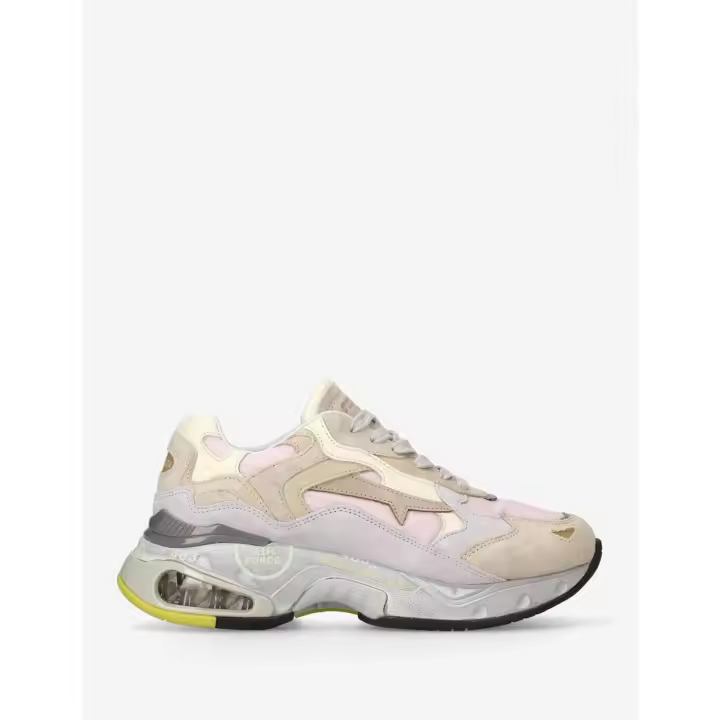 Premiata Sharky 272 Rosas Mujer - Estilo Moderno - 1