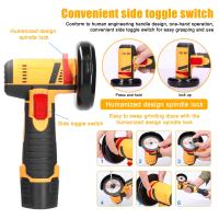 Mini Máquina De Pulido Y Tratamiento De Polvo Eléctrica Inalámbrica 12V 800W 19500rpm Con Batería De Litio Para Corte De Diamante Y Tratamiento De Superficies - details 16