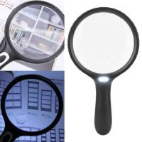 LED Lupa Iluminada Lupa de Lectura de Mano para personas mayores - details 0
