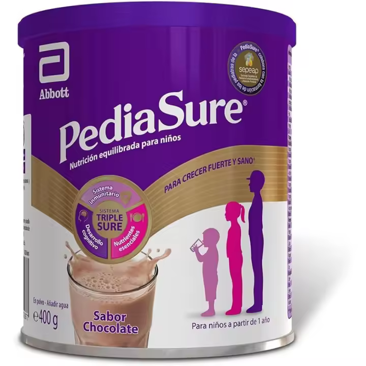 Pediasure Chocolate 400 Gr - Nutrientes Esenciales - Proteínas - Vitaminas - Minerales - 1