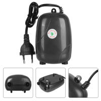 Mini Compresor De Oxígeno Para Acuario Con Enchufe EU Doble Salida Bomba De Oxigenación Para Tanque De Peces Suministros De Acuario - details 12