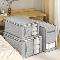 Organizador De Ropa Plegable Y Desmontable Caja De Almacenamiento Para Armario Ecológica Resistente Al Polvo Bolsa De Almacenamiento De Ropa - details 0