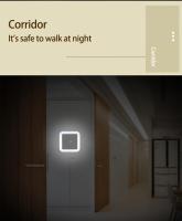 Lámpara Nocturna Mini Con Sensor De Luz Para Niños Y Adultos Para Dormitorio Y Sala De Estar 110-240V Enchufe EU US UK Incluye Batería Luz LED Controlada Por Movimiento - details 4