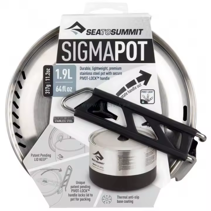 Olla para Acampada y Senderismo de 1.9 Litros - Sigma pot - SEA TO SUMMIT - 1