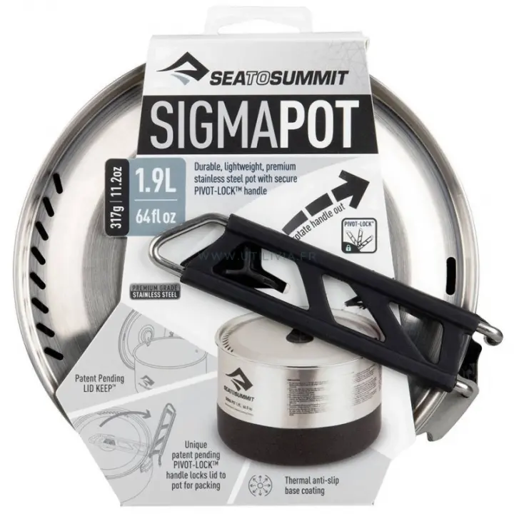 Olla para Acampada y Senderismo de 1.9 Litros - Sigma pot - SEA TO SUMMIT - 1