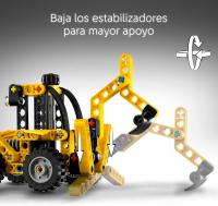 Lego 42197 Pala Mixta Retroexcavadora de Juguete, Vehículo y Maquinaria de Construcción Lego Technic - details 4