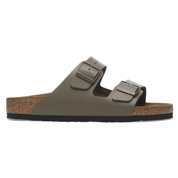 Birkenstock Sandalias Arizona Natural Leather Gris - 1