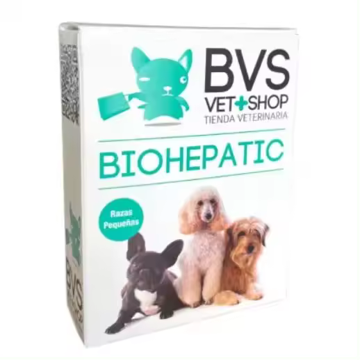 BARAKALDO VET+SHOP Biohepatic BVS 40 Comprimidos Protector Hepático para Perros Todas las Razas y Tamaños - 1