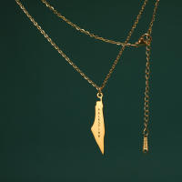 Collar De Pendentivo De Estainless Steel Con Mapa De Palestina Para Mujeres Y Hombres Collar Étnico De Cierre Rápido Regalo Para Fiestas - details 5
