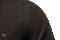 Suéter cárdigan informal de otoño para hombre, suéter tejido de negocios de alta calidad, Tops de Color sólido para hombre - details 15