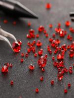 2000pcs De Piedras Gemelas Rojas Acrílicas Redondas Y Punta Redonda Tamaños Mixtos 0.3mm-10mm Para DIY Joyería - details 5
