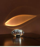 Lámpara De Mesa Diseñadora Italiana LED Cristal Ojo Del Cielo Forma De Huevo Decoración Para Dormitorio Y Sala De Estar Proyector De Luz Nocturna Lámpara De Noche Para Cama - details 4