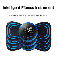 Masajeador Eléctrico De Cuello Con Pantalla LCD Masa Corporal Con 8 Modos Pulso Estimulador Muscular Portátil Con Control Remoto - details 3