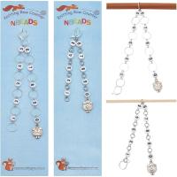 2 Pcs Encantos De Oveja Contador De Filas De Tejido Acabado En 0-9 Marcadores De Costura De Cuentas De Acrílico Para Crochet - details 0