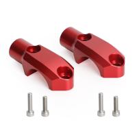 Areyourshop Adaptador De Montaje De Espejo Retrovisor Trasero Para Motocicleta De Aluminio CNC 7/8" 22mm Ajuste Para Master Cylinder 10mm - details 10
