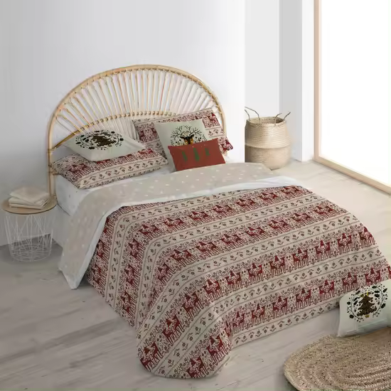 BL BELUM - Funda nórdica con botones merry christmas 21 - Funda Nórdica Extrasuave - Funda Nórdica 100% Made in Spain - 1