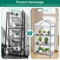 Cubierta De Invernadero Para Jardín Transparente Y Impermeable Protección Contra Heladas Sin Marco De Hierro Ideal Para Cultivo Y Jardinado - details 2