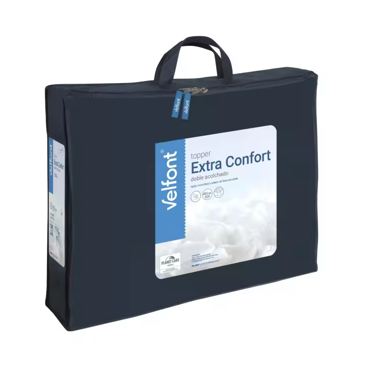 Topper Sobrecolchón Extra Confort 1000 Gramos Velfont - 1