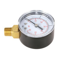 Medidor De Presión De Agua Para Piscina 0~60psi 0~4bar Con Indicador Análogo 1/4" NPT Thread Medidor De Manómetro Hidráulico - details 4