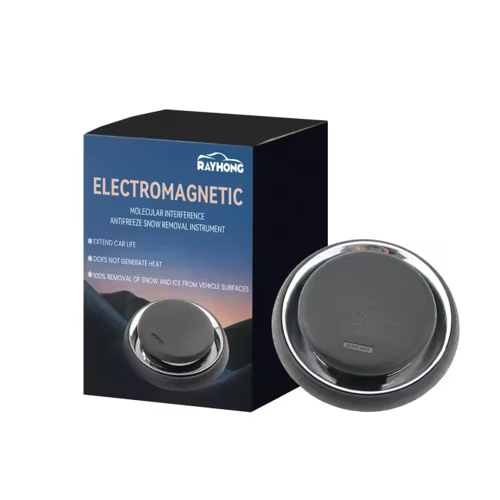 Descongelador derretimiento de hielo, dispositivo electromagnético anticongelante para quitar nieve del automóvil, instrumento para quitar nieve, herramienta para quitar nieve, descongelador de automóvil (1 pieza) - 1