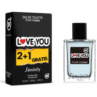2+1 GRATIS Love You Eau de Toilette para hombre 100ml Sensinity Fragancia inspirada en otros perfumes Pour Homme Colonia - details 0